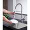 Anzzi Carriage Single Handle Standard Kitchen Faucet in Brushed Nickel KF-AZ211BN - alternate 7